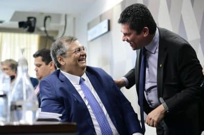 Imagem do post Dino e Moro se abraçaram e riram em sabatina no Senado. Veja o que disseram