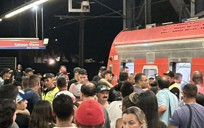 Homem é atropelado e morre por trem em SP após briga no vagão da CPTM