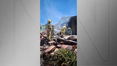 Imagem do post Militar morre em incêndio em loja de fogos de artifício no RS