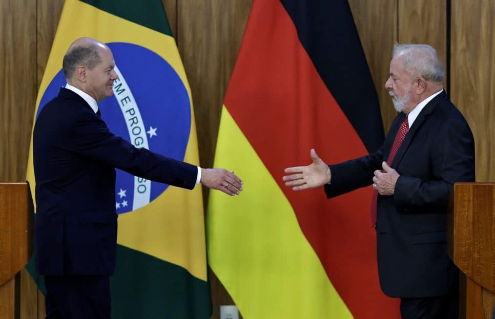 O Brasil e a Alemanha vão firmar um acordo de cooperação na área de energia, conforme informaram fontes