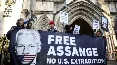 Imagem do post “Final” apelação de Julian Assange contra extradição para os EUA será discutida em fevereiro