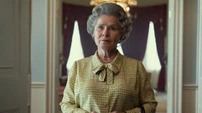 Imagem do post Imelda Staunton estava gravando “The Crown” quando descobriu sobre a morte de Elizabeth II