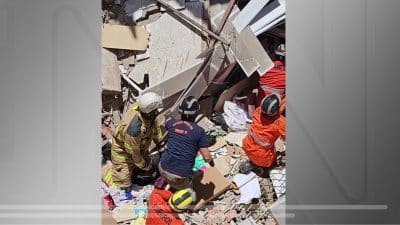 Imagem do post Edifício desaba em Aracaju, matando três