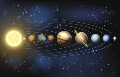 Imagem do texto Estudo diz que Planeta Nove pode estar escondido no Sistema Solar