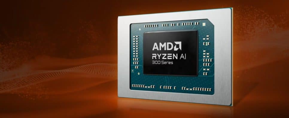 AMD lança nova série de chips Ryzen AI 300 para laptops
