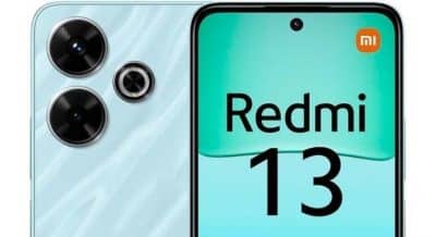 Imagem do texto Xiaomi Redmi 13 é lançado sem suporte para 5G e tem câmera de 108 MP