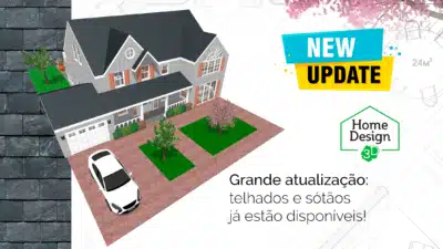 Imagem do post Aplicativo para Construir Plantas de Casas em 3D no Celular