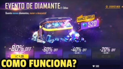 Qual é a principal função dos diamantes no Free Fire?