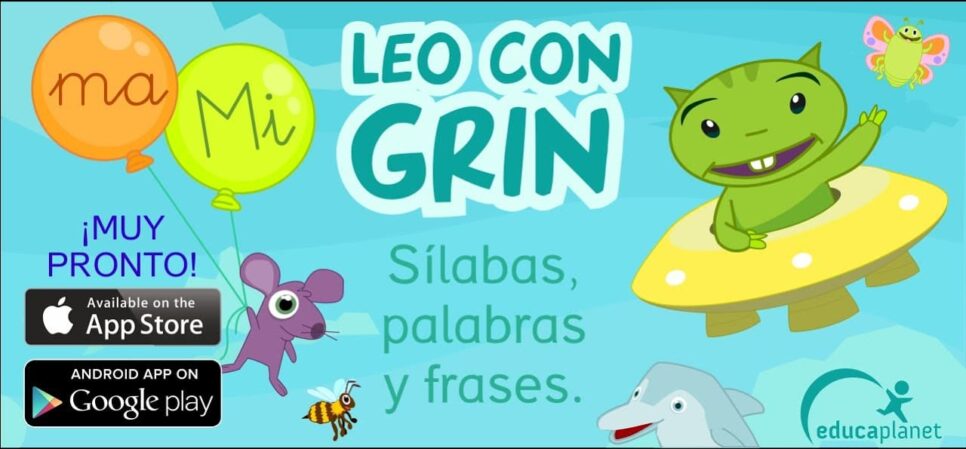 Leo con Grin: aprender a leer – Torne a leitura divertida para seus filhos!