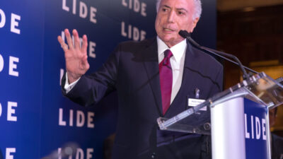 NOVA YORK, EUA, 13.05.2025 - POLITICA-EUA - durante o LIDE Brazil Investment Forum 2025 promovido pelo LIDE – Grupo de Líderes Empresariais no Harvard Club na cidade de Nova York nos Estados Unidos nesta terça-feira, 12 de maio de 2025. (Foto: Vanessa Carvalho/Brazil Photo Press)